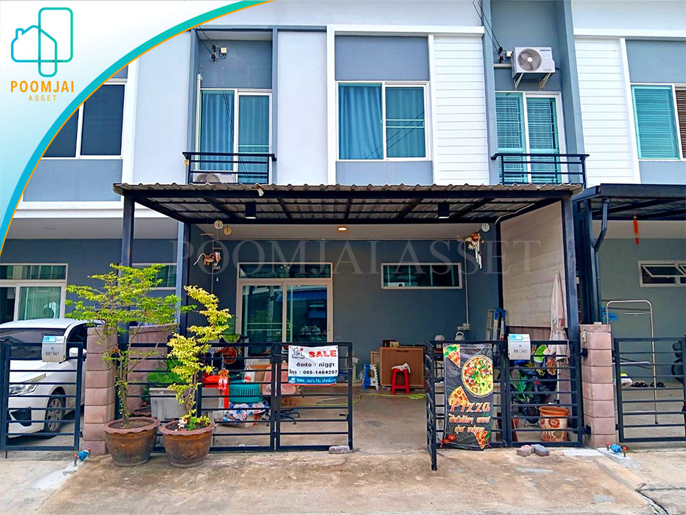 ทาวน์โฮม 2 ชั้น หมู่บ้าน กัสโต้ บางนา – สุวรรณภูมิ ราคาถูก พร้อมเข้าอยู่
