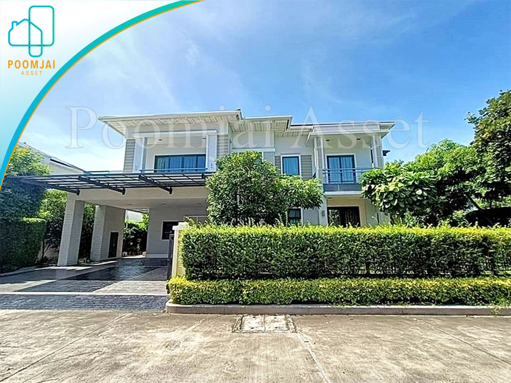 บ้านเดี่ยว 2 ชั้น หมู่บ้านเพอร์เฟค มาสเตอร์พีช เซนจูรี่ รัตนาธิเบศร์ (หลังมุม )