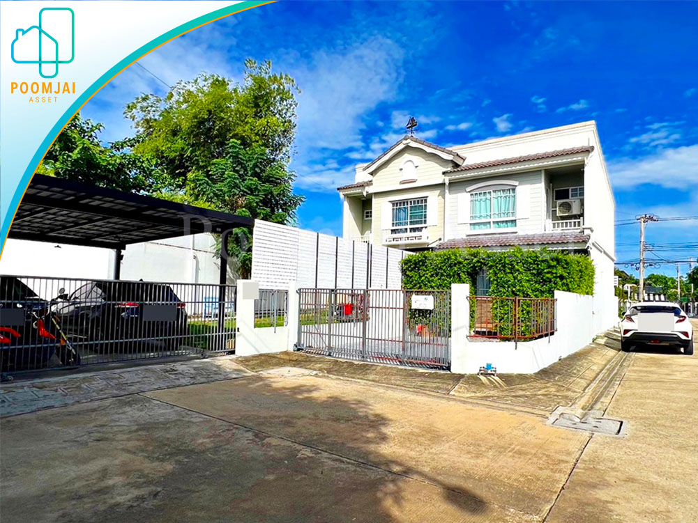 ทาวน์โฮม 2 ชั้น หมู่บ้าน Indy บางใหญ่ หลังมุม หน้าบ้านไม่ชนใคร (โซนPrivate)
