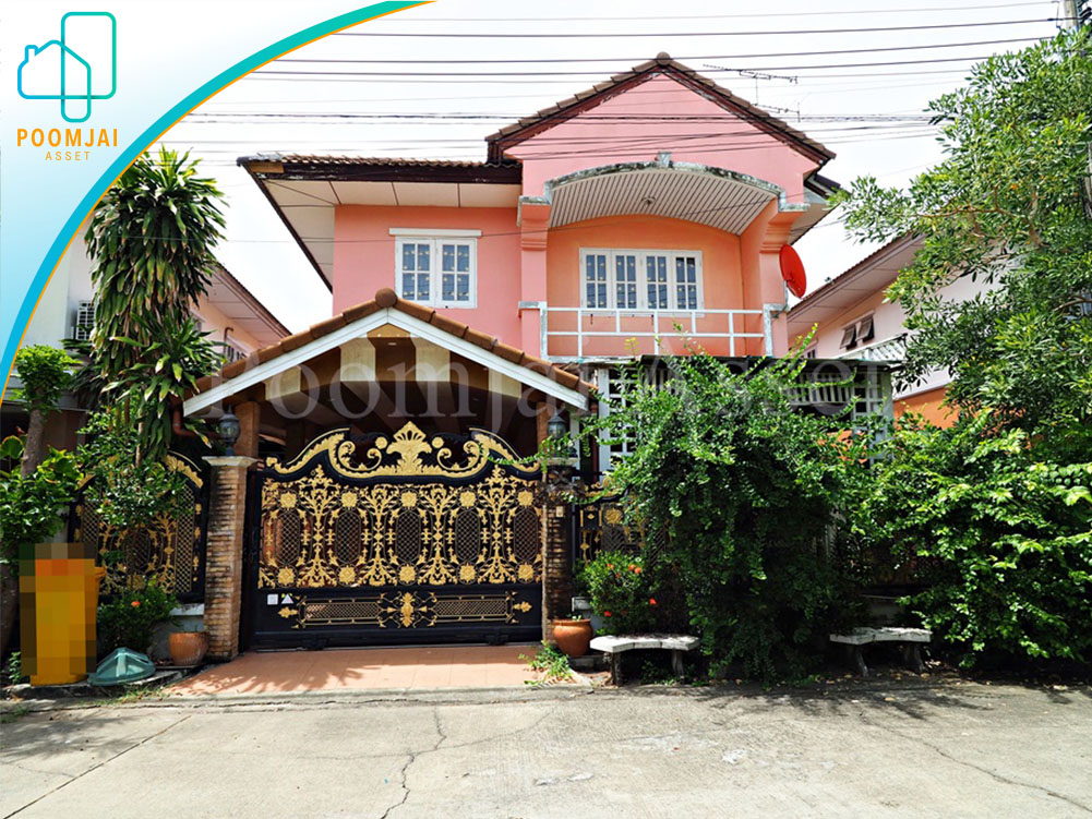 บ้านแฝด 2 ชั้น หมู่บ้านบุรีรมย์ พระราม 2 - เอกชัย 131