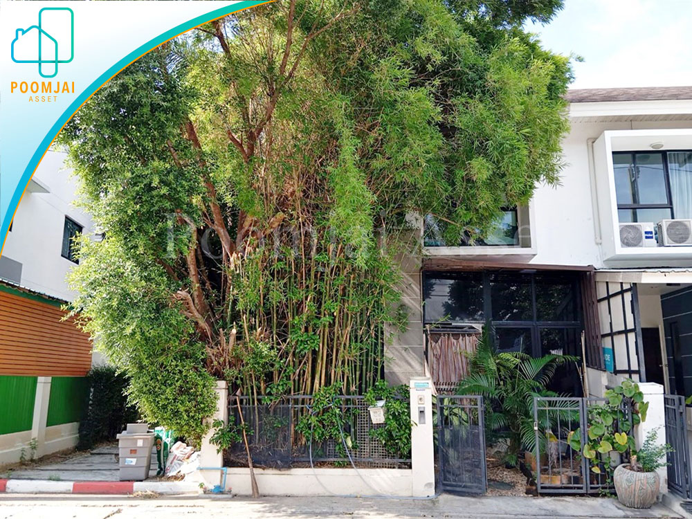 ขายทาวน์โฮม หมู่บ้าน เดอะวิลล่า บางบัวทอง หลังมุม หน้าบ้านไม่ชนใคร