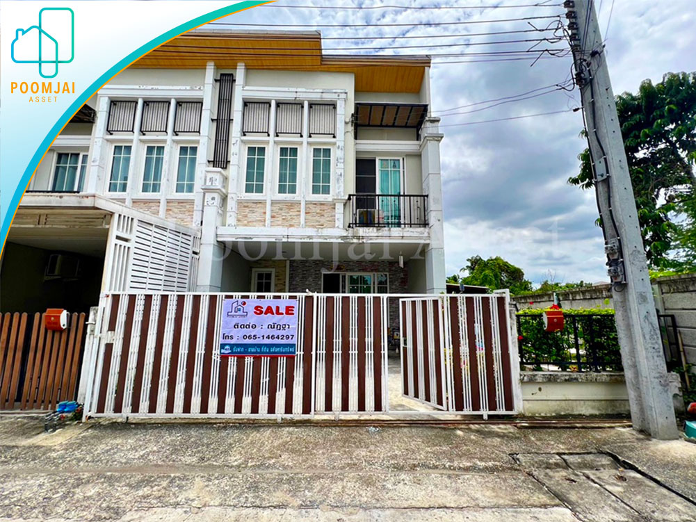 ทาวน์โฮม 2 ชั้น หมู่บ้าน โกลเด้น ซิตี้ ปิ่นเกล้า – จรัญสนิทวงศ์ หลังริม