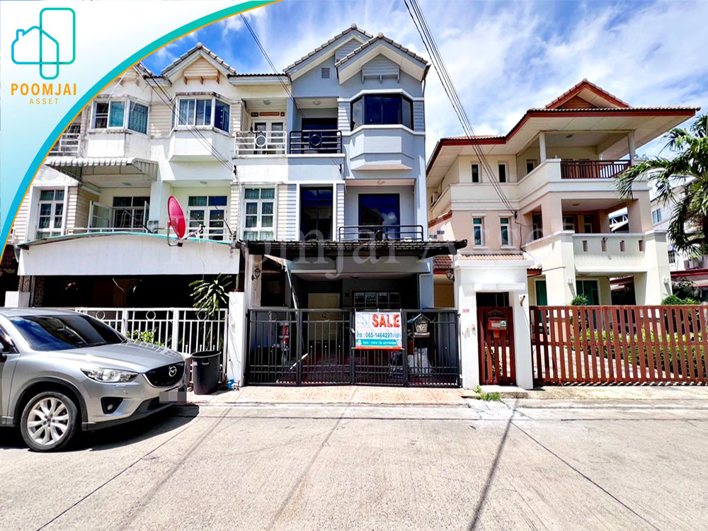 ทาวน์โฮม หมู่บ้านวิชั่นวิลล์ 4  งามวงศ์วาน – สามัคคี ใจกลางเมืองนนทบุรี  (หลังมุม ขายถูก)