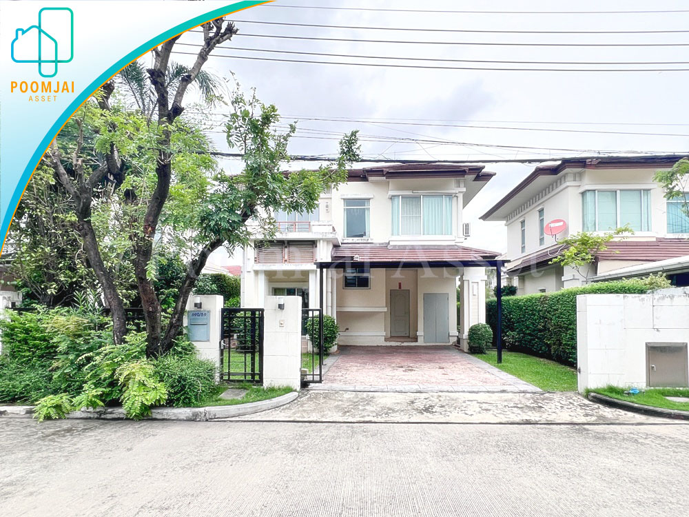บ้านเดี่ยว เดอะซีตี้ รัตนาธิเบศร์ (The City)  ใกล้ส่วนกลางโครงการ