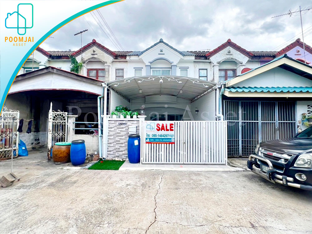 ทาวน์เฮ้าส์ 2 ชั้น หมู่บ้านพลอยไพลิน สามพราน นครปฐม (ปรับปรุงใหม่ทั้งหลัง พร้อมอยู่)
