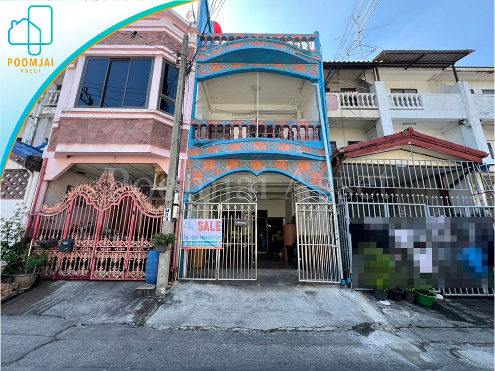 ทาวน์โฮม 3 ชั้น หมู่บ้านโสสุนคร 2 ทุ่งสองห้อง บางเขน กรุงเทพฯ