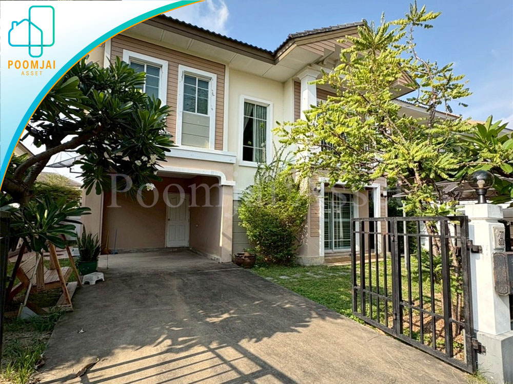 บ้านเดี่ยว โครงการ ภัสสร 19 วัชรพล – วงแหวน สายไหม กรุงเทพฯ (หลังริม)